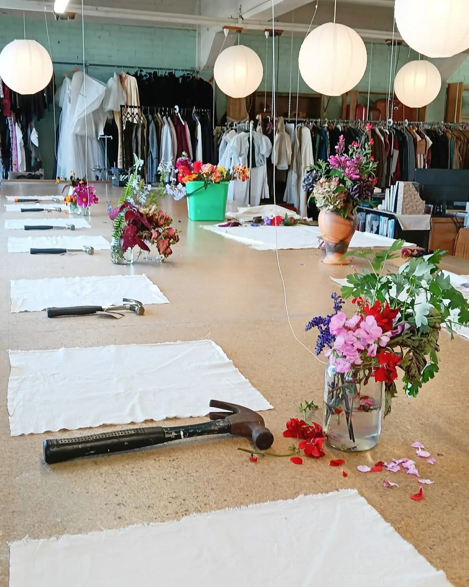 Inside Paetuia Studio workroom